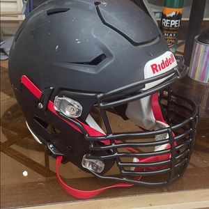 Large speed flex with after market face mask